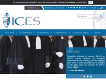 Tablet Screenshot of ices.fr