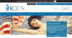 Desktop Screenshot of anciens.ices.fr