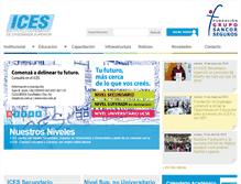 Tablet Screenshot of ices.com.ar